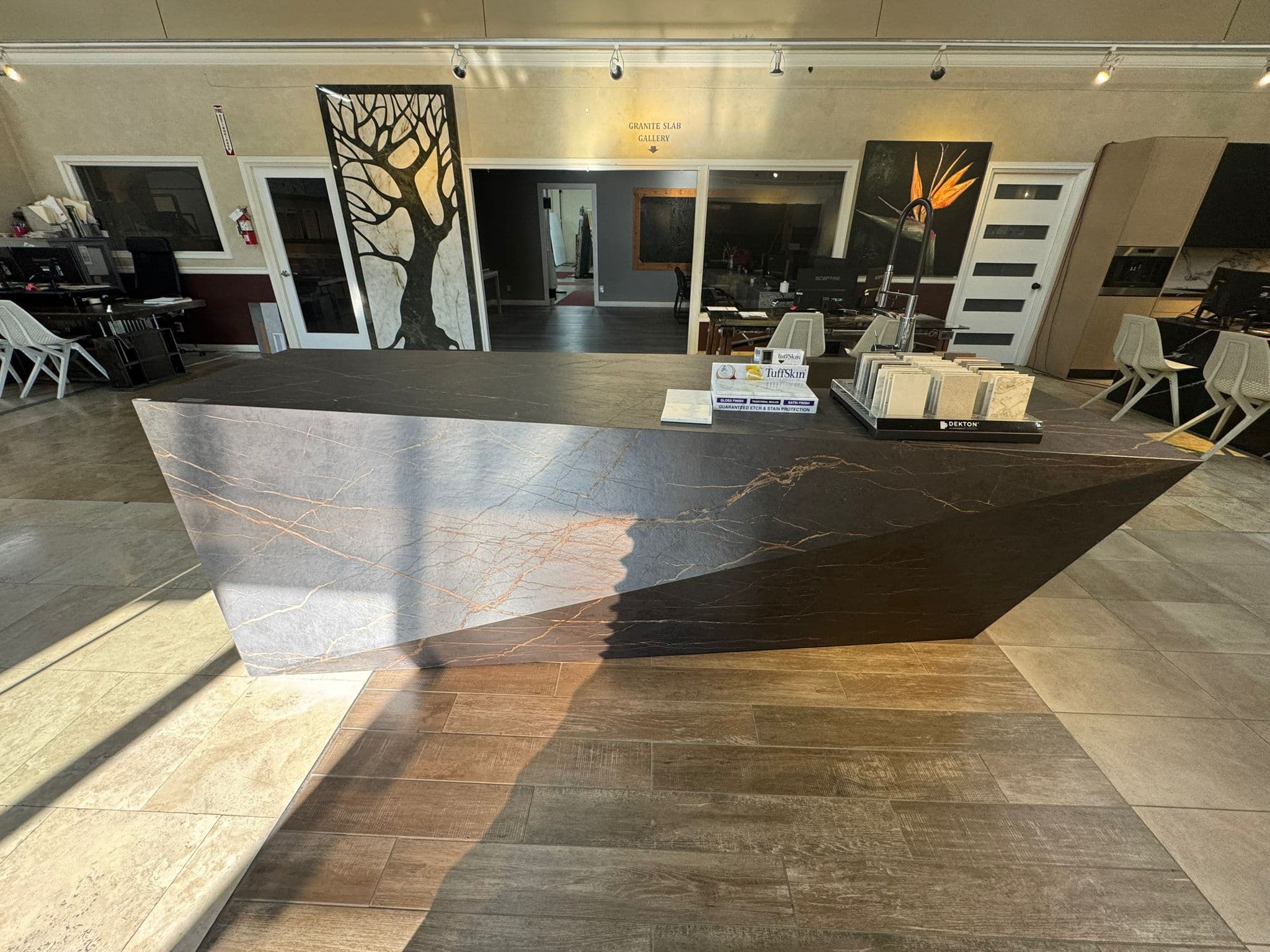 GraniteTop Kent showroom interior